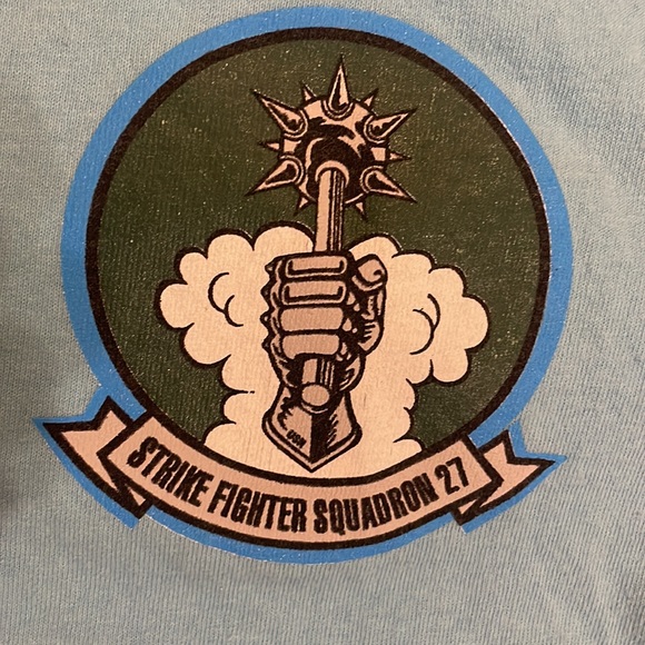 Lee joggers boys gray zip pockets size 14–16 L & strike fighter squadron t-shirt - Picture 4 of 16